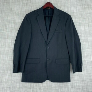Joseph & Feiss Mens Size 38 Reg charcoal gray wool blazer 2270